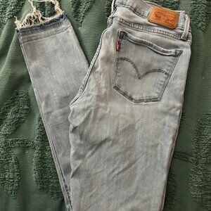 Levis 710 super skinny jeans